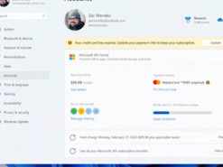 Новая тестовая сборка Windows 11 начала запрашивать номер банковской карты
