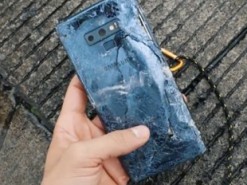 Samsung Galaxy Note 9 сбросили с высоты 300 метров