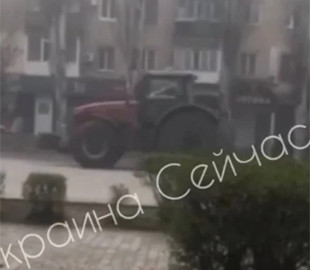 Курьезы. Жителей Мелитополя позабавило вооружение российской армии