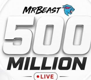MrBeast став першим в історії YouTube, який набрав 500 млн підписників