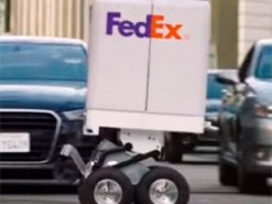 Компания FedEx показала собственного робота для доставки посылок