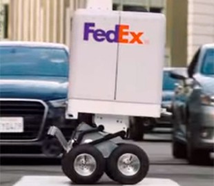 Компания FedEx показала собственного робота для доставки посылок