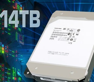 Toshiba анонсировала «гелиевый» HDD с девятью пластинами ёмкостью 14 Тбайт