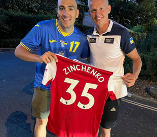 Черкаський військовий у Лондоні завітав в гості до Зінченка