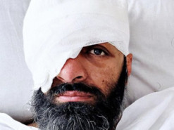 Масі Найєм опублікував перше фото після поранення і операції