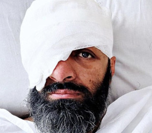 Масі Найєм опублікував перше фото після поранення і операції