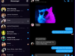 Facebook выпустил Messenger для Windows 10 и macOS с темной темой