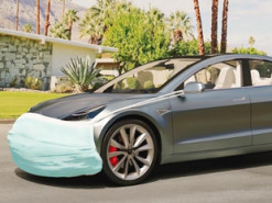 Огромные маски: прокатный сервис решил обезопасить автомобили