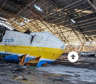 Волонтеры показали, как выглядит уничтоженный Ан-225 "Мрия" изнутри – фото