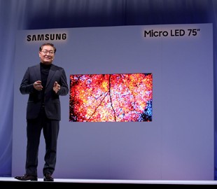 Samsung показала новые модульные микросветодиодные телевизоры