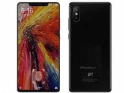 Рендер смартфона Xiaomi Mi7 в черном цвете