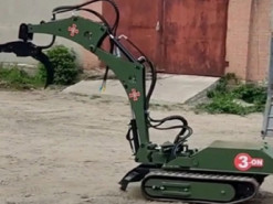 В Україні створили прототип наземного дрона “Три-ON” для саперів