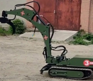 В Україні створили прототип наземного дрона “Три-ON” для саперів