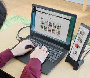 В Японии представили компактный монитор для соцсетей