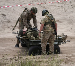 В Україні провели випробування роботизованої техніки для медичної евакуації