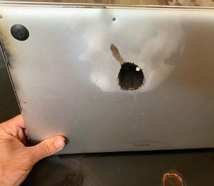 15-дюймовый MacBook Pro внезапно взорвался в режиме сна