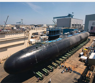 Американські розробники представили новітній атомний підводний човен USS Arkansas класу Virginia Block IV