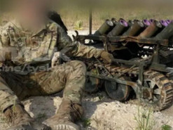 Українські розробники спроектували наземного бойового робота, що створює димові завіси в умовах бою