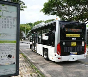 В Сингапуре испытывают беспилотные автобусы