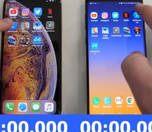 Samsung Galaxy Note 9 и iPhone XS Max сошлись в тесте на скорость работы