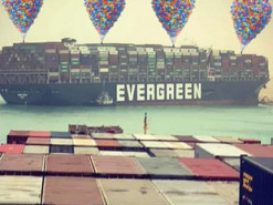 Пробка века: лучшие фотожабы на масштабное ЧП в Суэцком канале