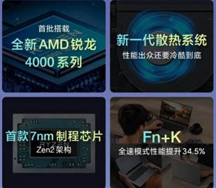 Новые ноутбуки Redmi получили три режима производительности