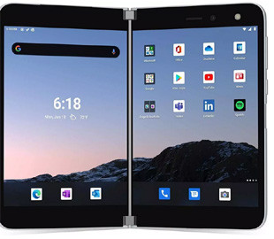 Windows 11 установили на двухэкранный Android-смартфон