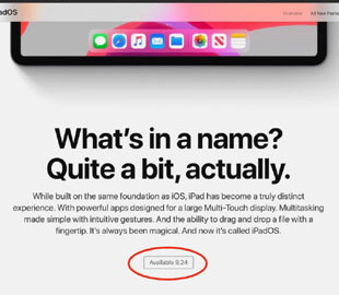 Apple выпустит iOS 13.1 и iPadOS 24 сентября