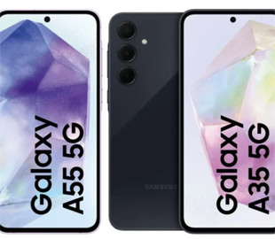 Samsung представила смартфони середньої цінової категорії Galaxy A55 та Galaxy A35