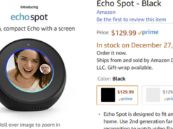 Запасы Amazon Echo Spot закончились в первый день старта поставок