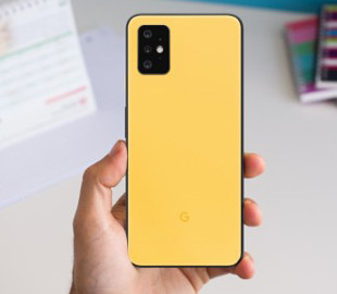 Опубликовано живое фото смартфона Google Pixel 5 XL