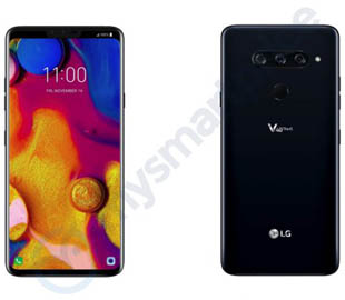 Первые пресс-рендеры смартфона LG V40 ThinQ показали пять камер