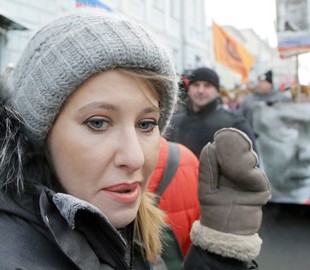 Хакеры взломали сайт Собчак и разместили на нем фото Жириновского