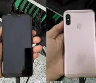 Xiaomi Redmi 6 на «живом» фото