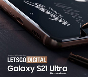 Опубликованы рендеры смартфона Samsung Galaxy S21 Ultra