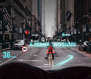 Новая технология позволяет превратить лобовое стекло автомобиля в огромный дисплей