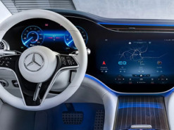 Mercedes-Benz оснастит люксовые электрокары футуристическими сенсорными экранами LG