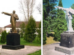 В Чернобыле “обезглавили” памятник Ленину