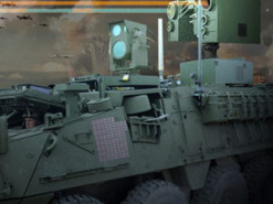 Нові лазерні установки LOCUST на броньовиках зможуть збивати БПЛА під час руху