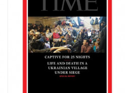 На обкладинці Time розмістили фото з підвалу у Ягідному, де росіяни майже місяць утримували людей