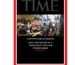На обкладинці Time розмістили фото з підвалу у Ягідному, де росіяни майже місяць утримували людей