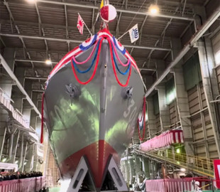 Японські розробники представили новітній бойовий корабель JS Kerama