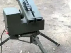 Українські розробники представили бойову роботизовану турель Цвях для ЗСУ