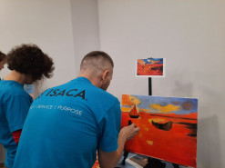 Украинские специалисты по кибербезопасности писали картины ради благотворительности