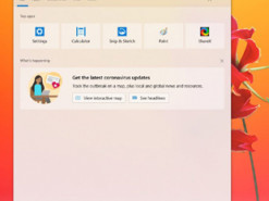 Microsoft добавила информацию о пандемии в поиск Windows