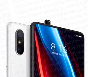 Смартфон Xiaomi Mi Mix 3 с выдвижной камерой на рендерах