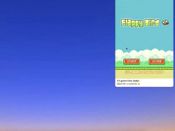 Игру Flappy Bird запустили в самом необычном месте