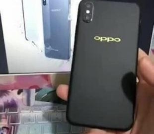 Oppo R13 в стиле iPhone X показался на фото