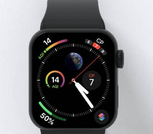 Украинские разработчики создали виджет на Apple Watch, который показывает качество воздуха