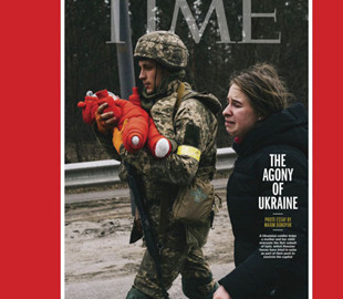 Українська сім'я з обкладинки Time розповіла про порятунок з Ірпеня (ФОТО)